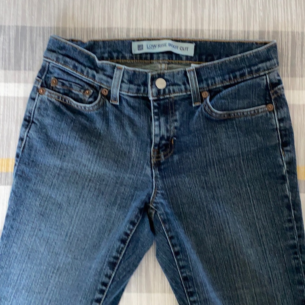 GAP Low Rise Bootcut Jeans